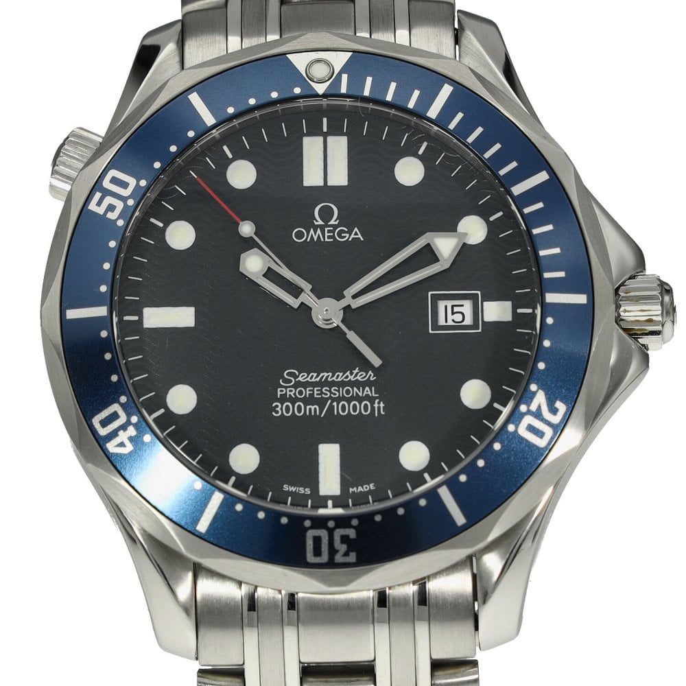 Seamaster 2541.80.00 - Gents Quartz Watch - Blue Dial - 2003