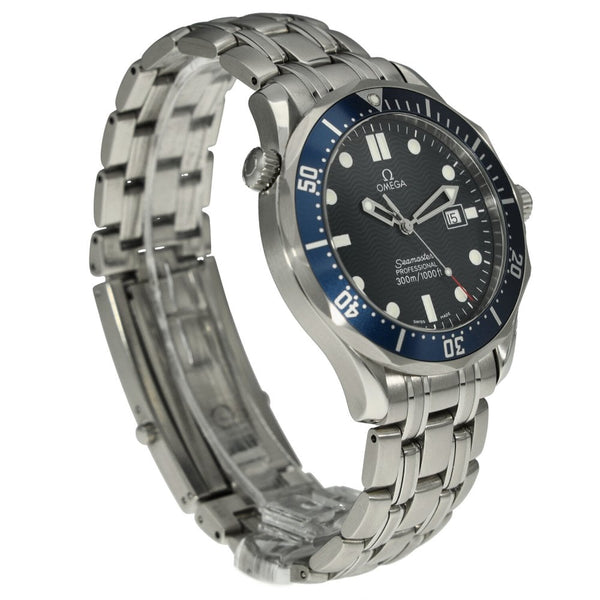 Seamaster 2541.80.00 - Gents Quartz Watch - Blue Dial - 2003