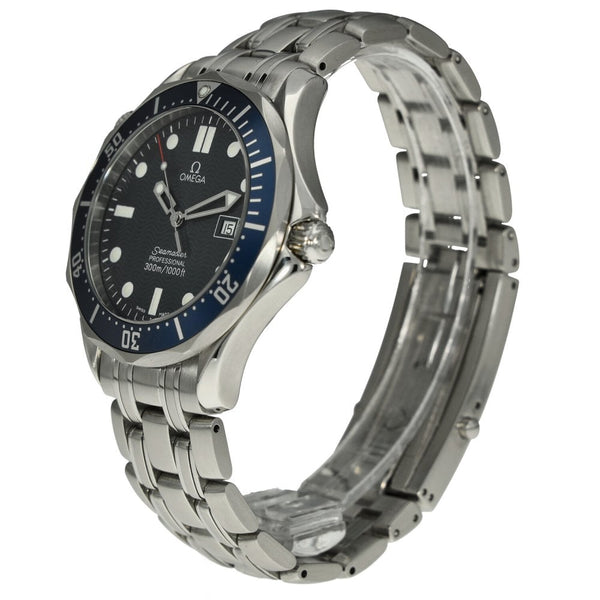 Seamaster 2541.80.00 - Gents Quartz Watch - Blue Dial - 2003