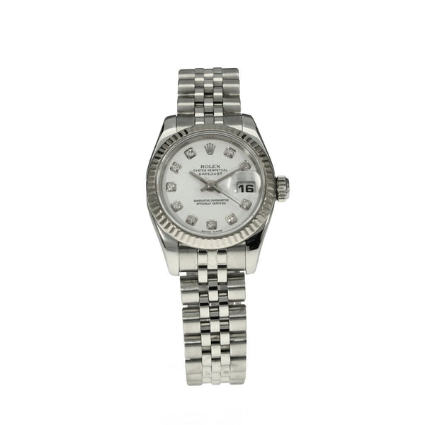 Datejust 179174 - Ladies Watch - White Dial - 2006