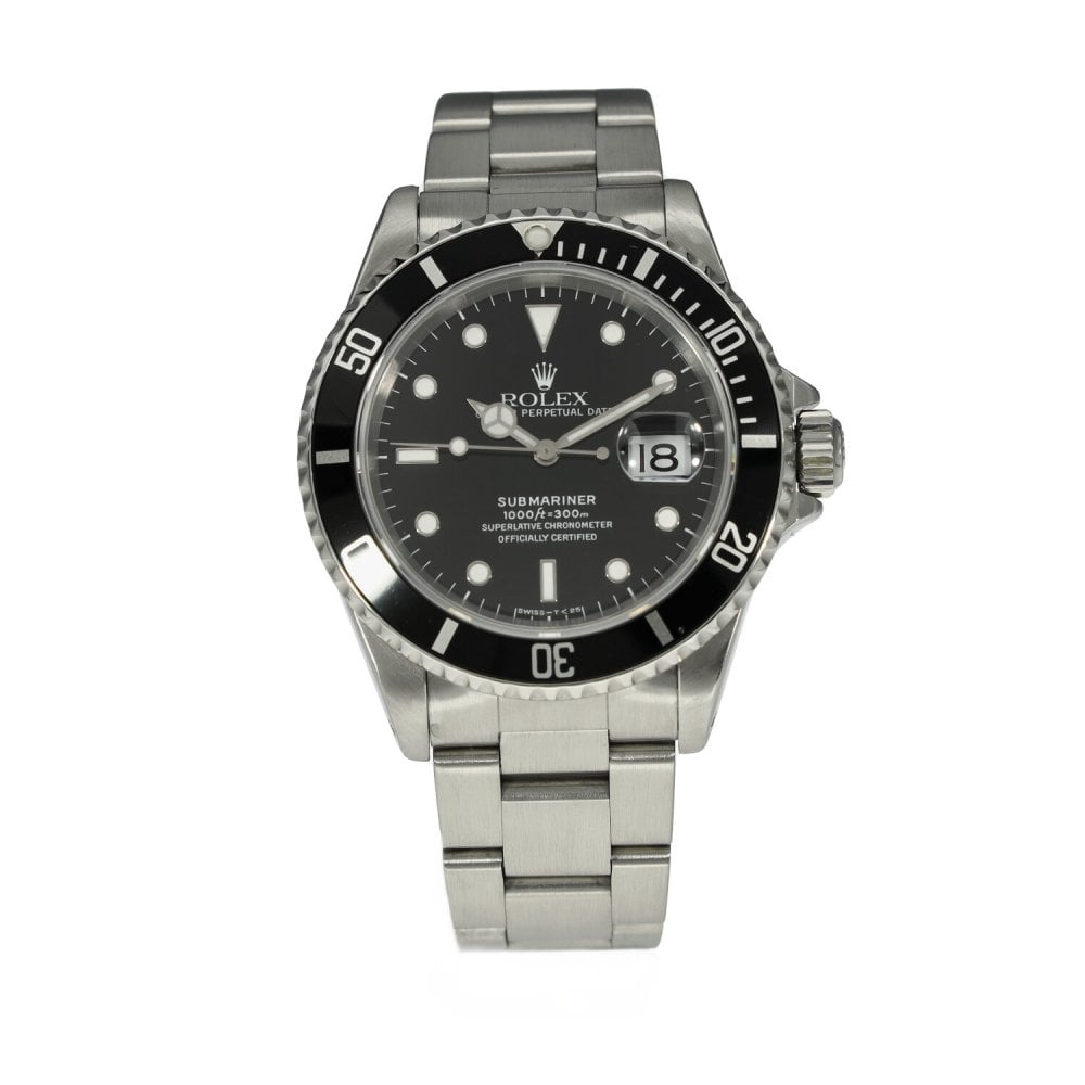 Submariner 16610 - Gents Watch - Black Dial - 1996