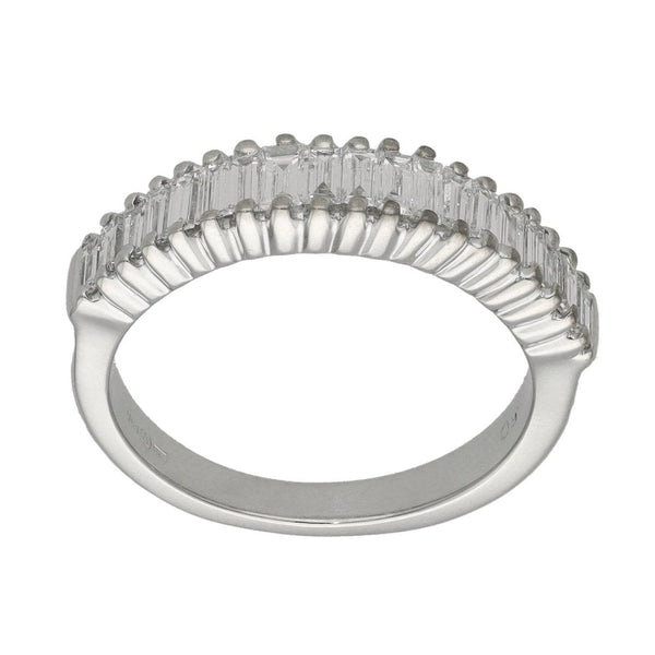 Ladies 18ct White Gold 0.50ct Diamond Ring - VS2