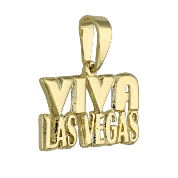 14ct Gold Viva Las Vegas Pendant - 1.8g