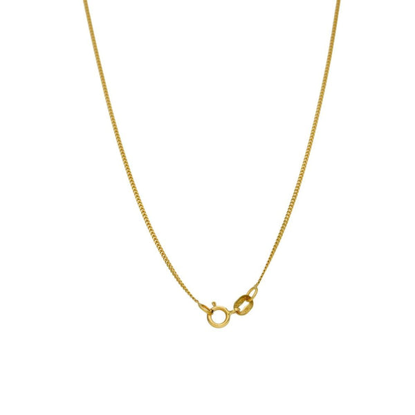 Ladies 18ct Yellow Gold 1.00ct Diamond Cluster Pendant & Chain