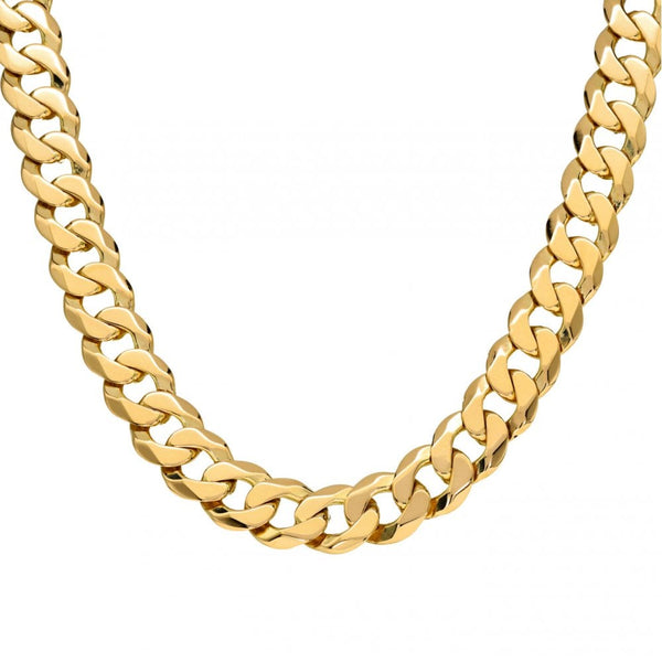 Gents 9ct Yellow Gold 24" Curb Chain - 80.4g