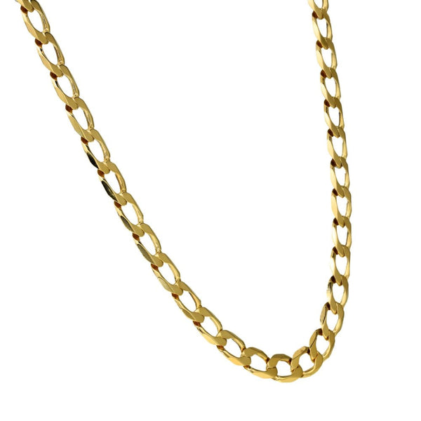 Gents 9ct Yellow Gold 22" Curb Chain - 16.9g