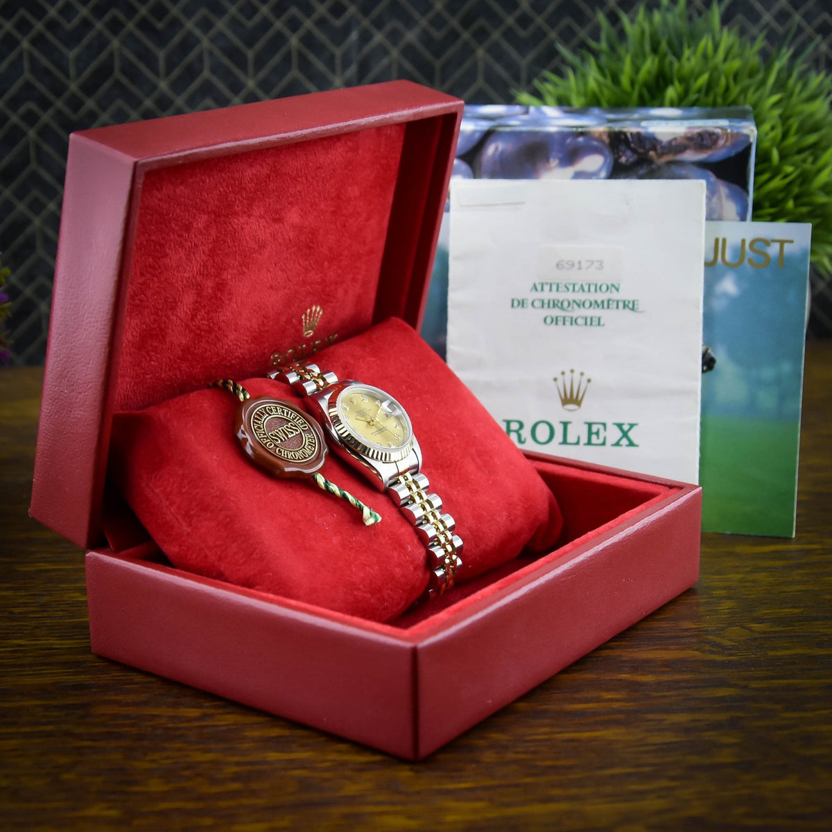 Datejust 69173 - Ladies Watch - Diamond Dial - 1995