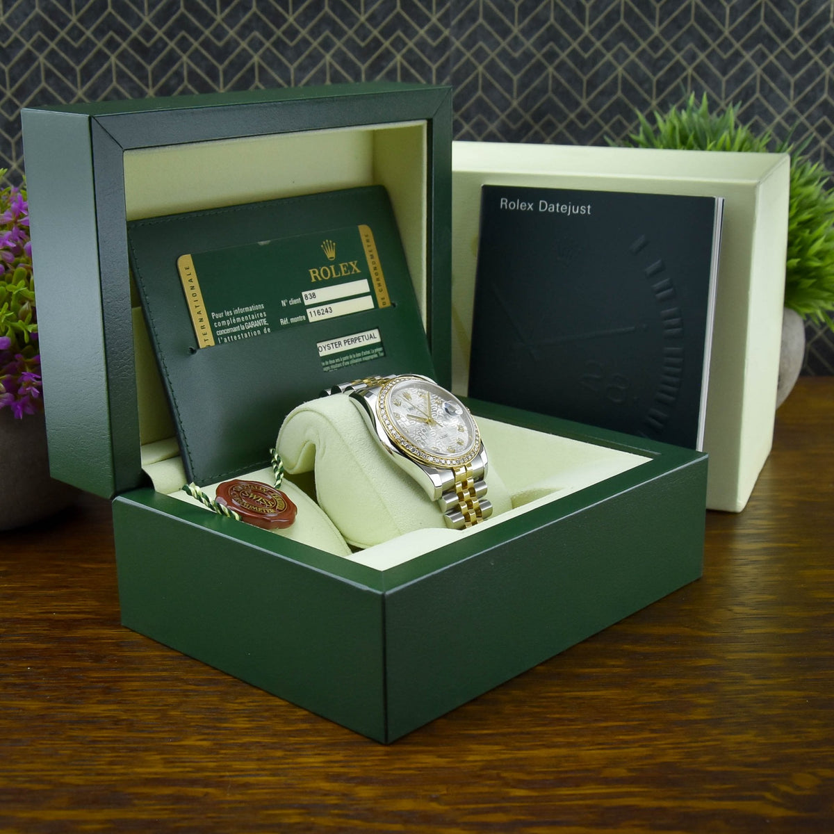 Datejust 36 116243 - Diamond Bezel - 2013