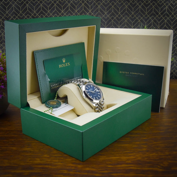 Datejust 126300 - Mens Watch - Blue Dial - 2022