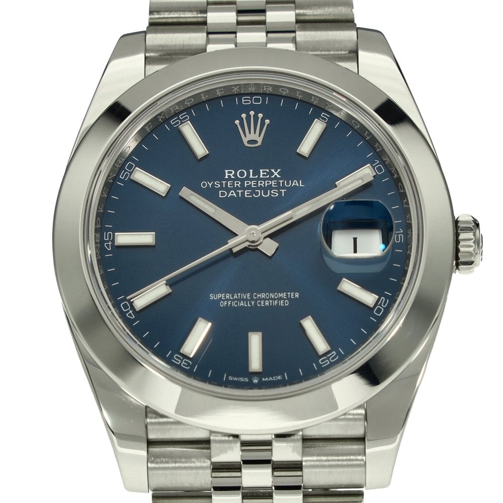Datejust 126300 - Mens Watch - Blue Dial - 2022
