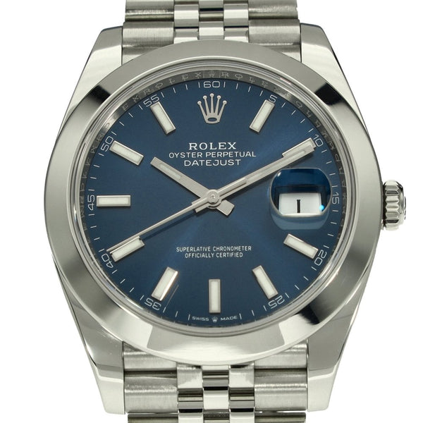 Datejust 126300 - Mens Watch - Blue Dial - 2022