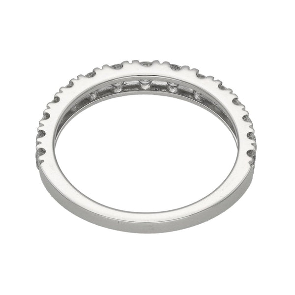 Ladies 18ct White Gold Diamond Eternity Ring - Size M - 0.75ct