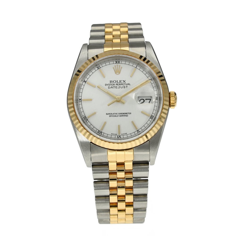 Datejust 36 16233 - White Dial - 2001