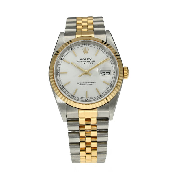 Datejust 36 16233 - White Dial - 2001