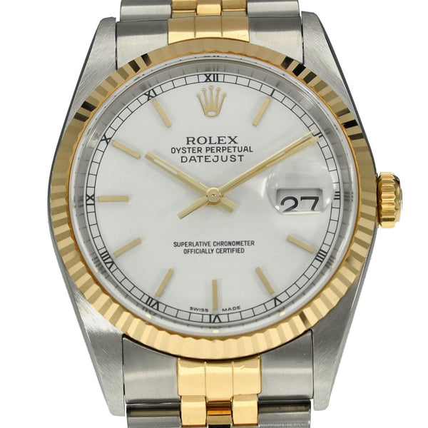 Datejust 36 16233 - White Dial - 2001