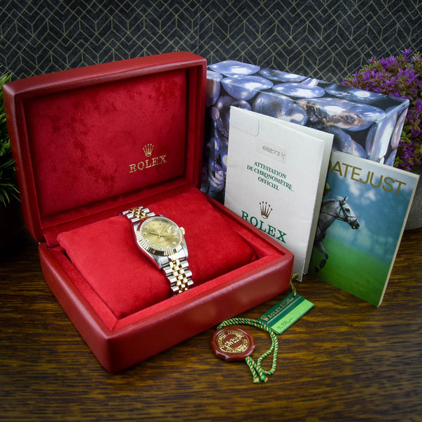 Datejust 68273 - Midsize Watch - Diamond Dial - 1996