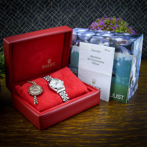 Datejust 79174 - Silver Diamond Dial - 2005