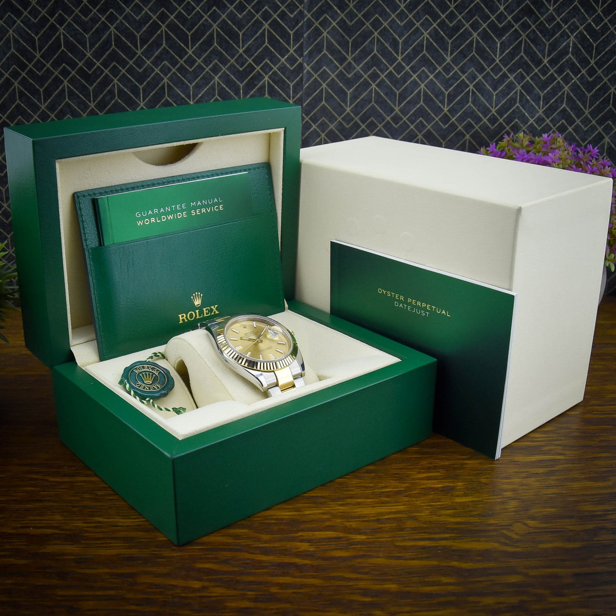 Datejust 41 126333 - Champagne Baton Dial - 2021