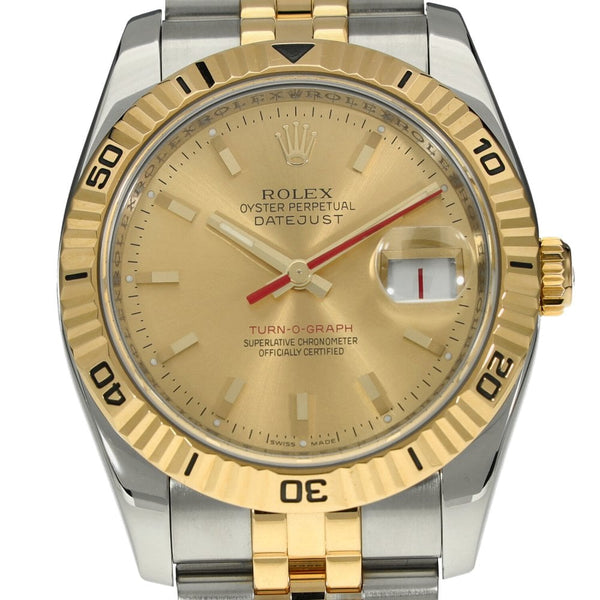 Datejust Turn-O-Graph 116263 - Champagne Dial - 2005