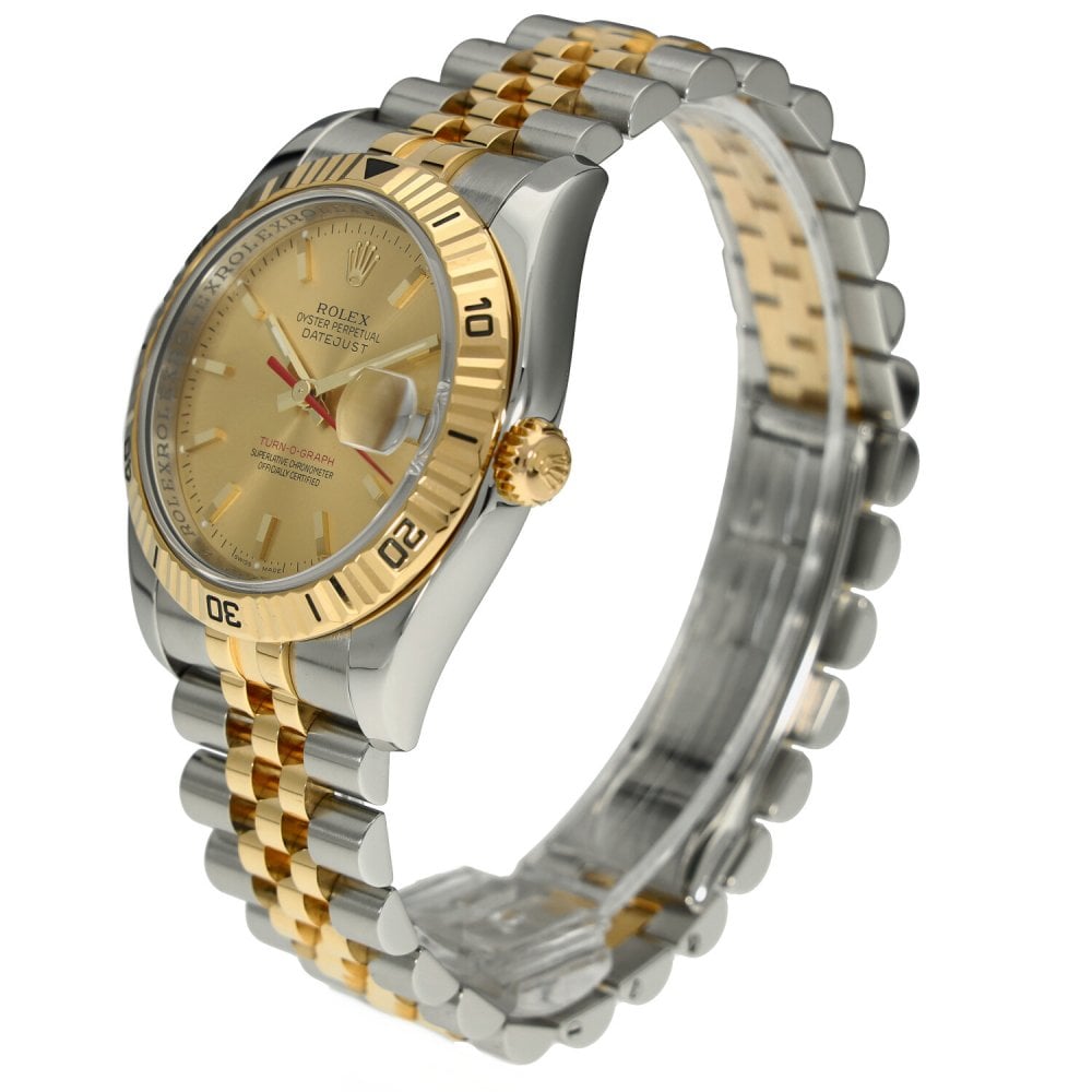 Datejust Turn-O-Graph 116263 - Champagne Dial - 2005