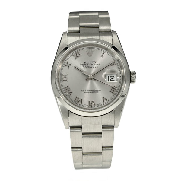 Datejust 16200 - Gents Watch - Silver Dial - 2003