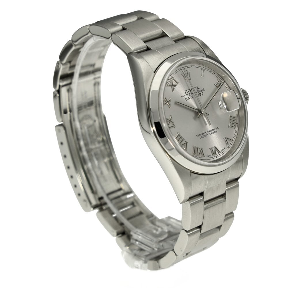 Datejust 16200 - Gents Watch - Silver Dial - 2003
