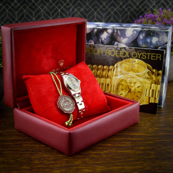 Oyster Perpetual 67193 - Ladies Watch - Grey Dial - 1995