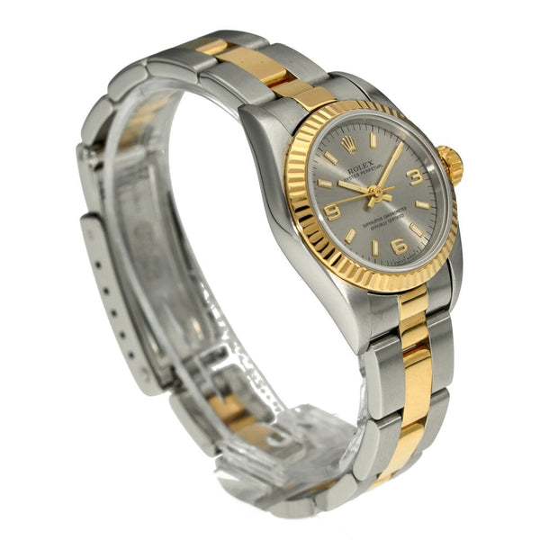 Oyster Perpetual 67193 - Ladies Watch - Grey Dial - 1995