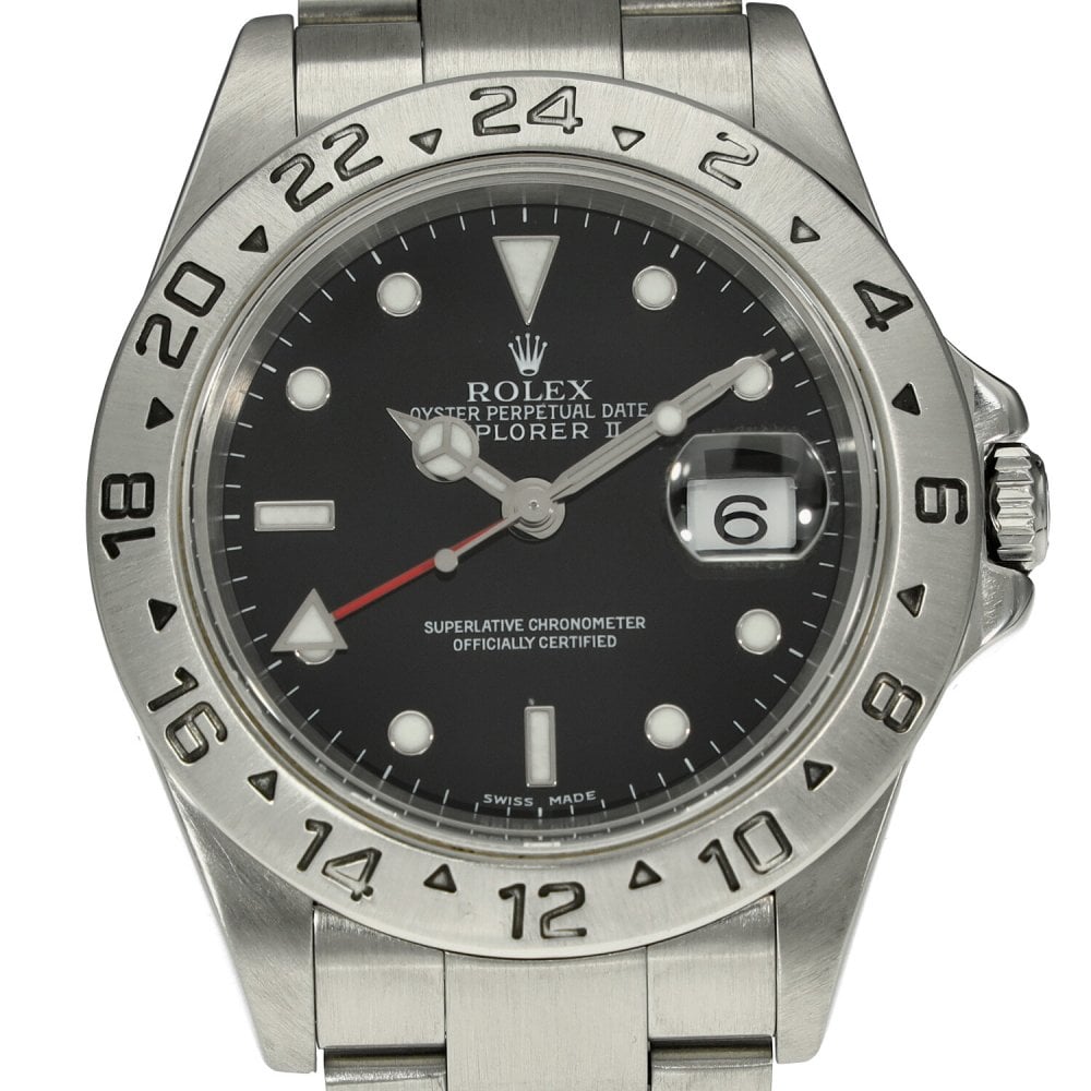 Explorer II 16570 - Gents Watch - Black Dial - 2003