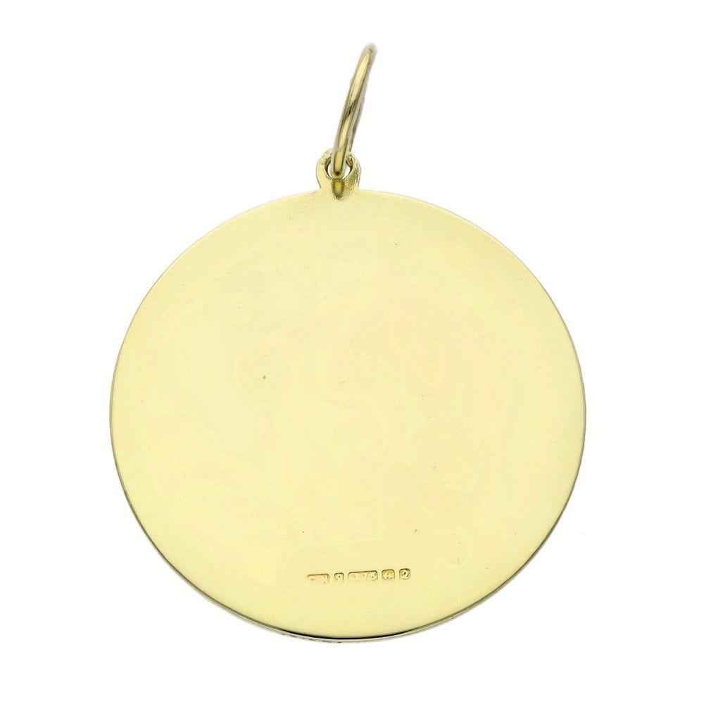 9ct Yellow Gold St. Christopher Pendant - 6.3g