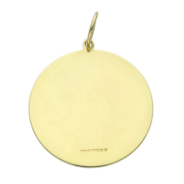 9ct Yellow Gold St. Christopher Pendant - 6.3g