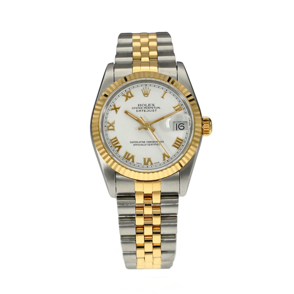 Datejust 68273 - Midsize Watch - White Dial - 1997