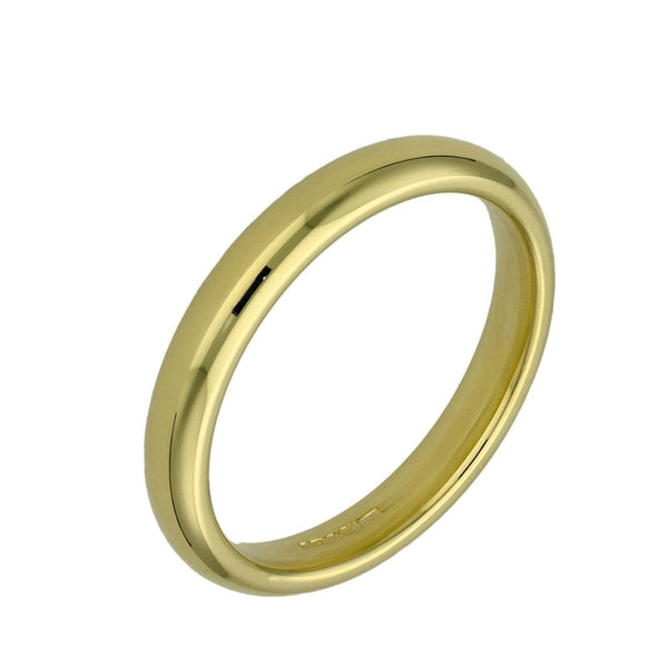 18ct Yellow Gold Wedding Ring - Size P - 4.9g