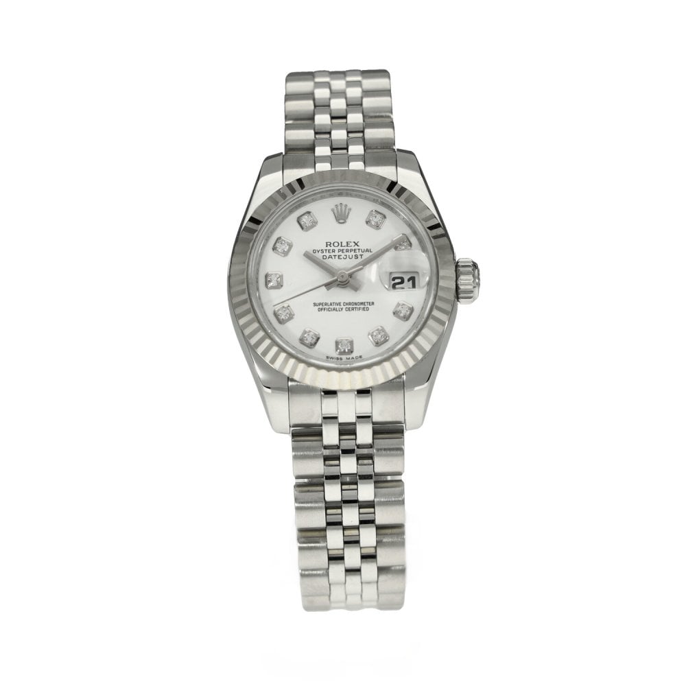 Datejust 179174 - White Diamond Dial - 2010