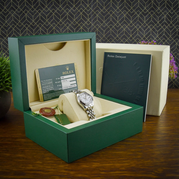 Datejust 179174 - White Diamond Dial - 2010