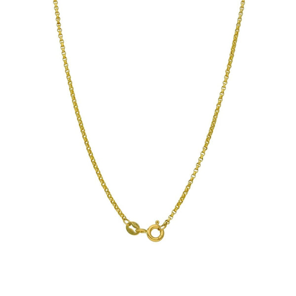 18ct Yellow Gold Diamond Pendant & Chain - 18" - 0.25ct
