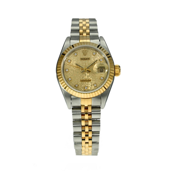 Lady Datejust 69173 - Ladies Watch - Diamond Dial - 1992