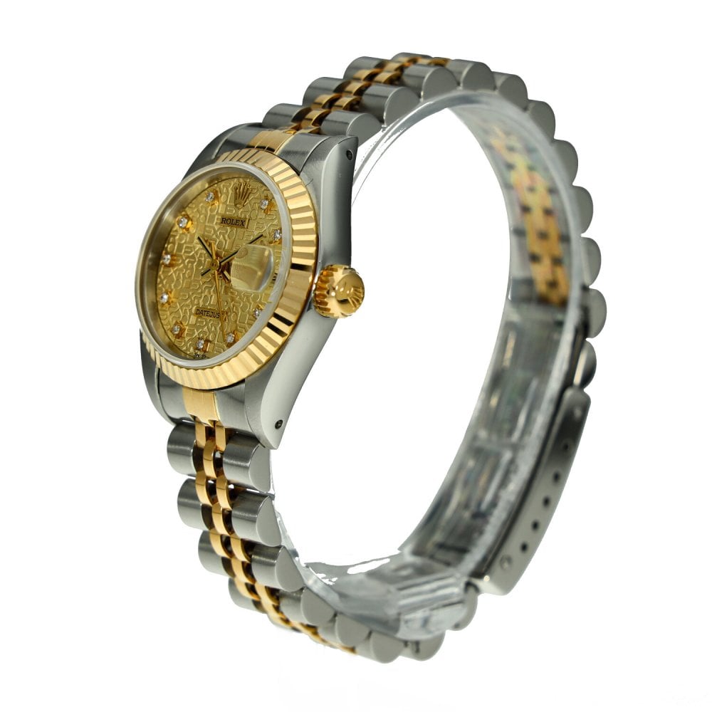 Lady Datejust 69173 - Ladies Watch - Diamond Dial - 1992