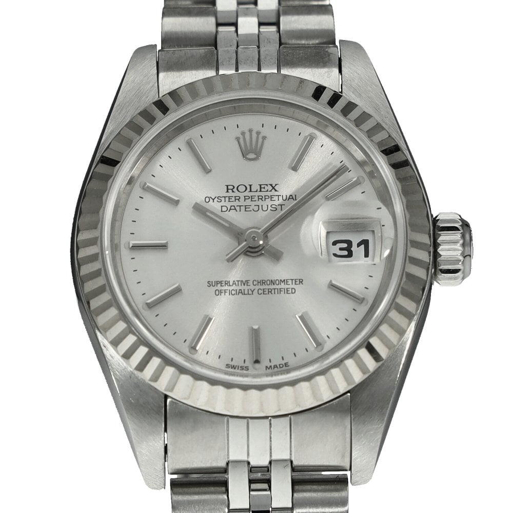 Datejust 79174 - Ladies Watch - Silver Baton Dial - 2004