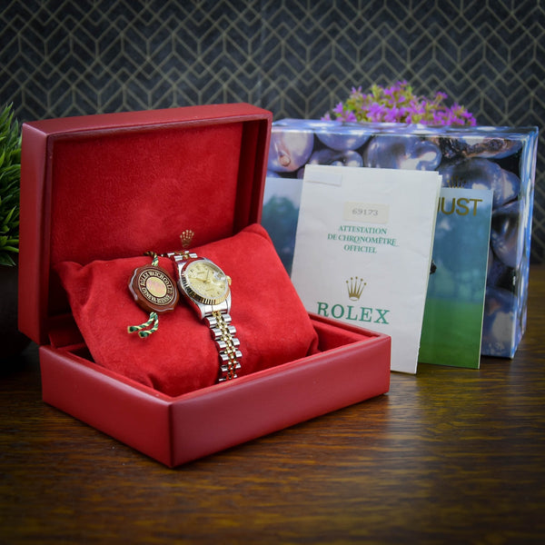 Lady Datejust 69173 - Ladies Watch - Diamond Dial - 1992