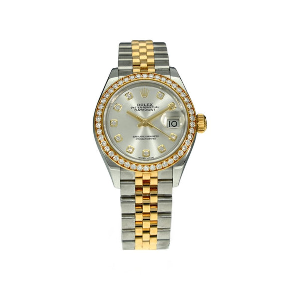 Datejust 28 279383RBR - Ladies Watch - Diamond Bezel - 2017