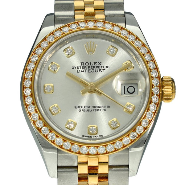 Datejust 28 279383RBR - Ladies Watch - Diamond Bezel - 2017