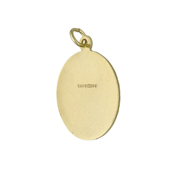 9ct Yellow Gold St. Christopher Pendant - 2.4g