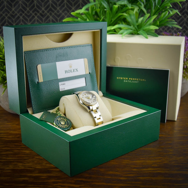 Lady Datejust 179383 - Ladies Watch - Diamond Bezel - 2017
