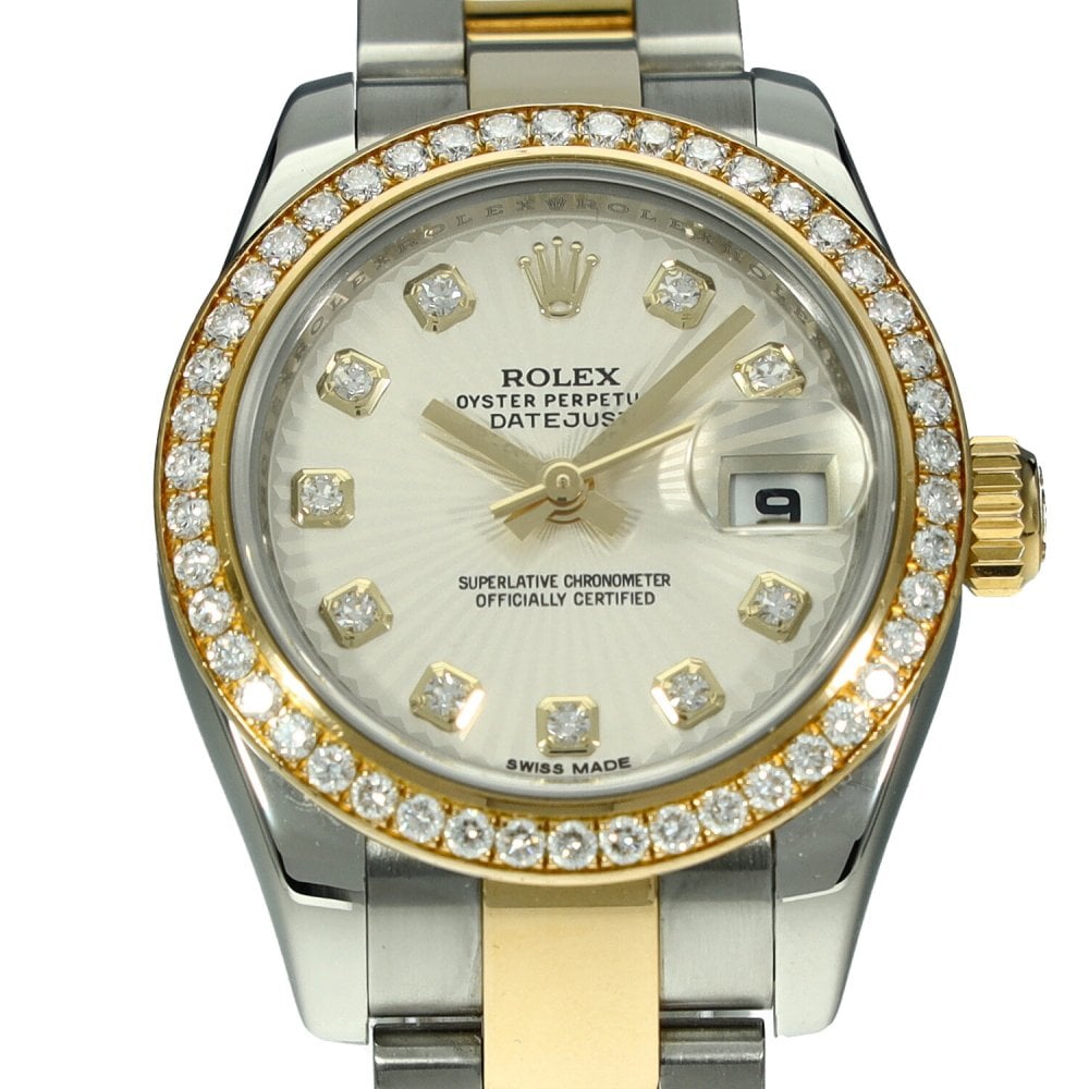 Lady Datejust 179383 - Ladies Watch - Diamond Bezel - 2017