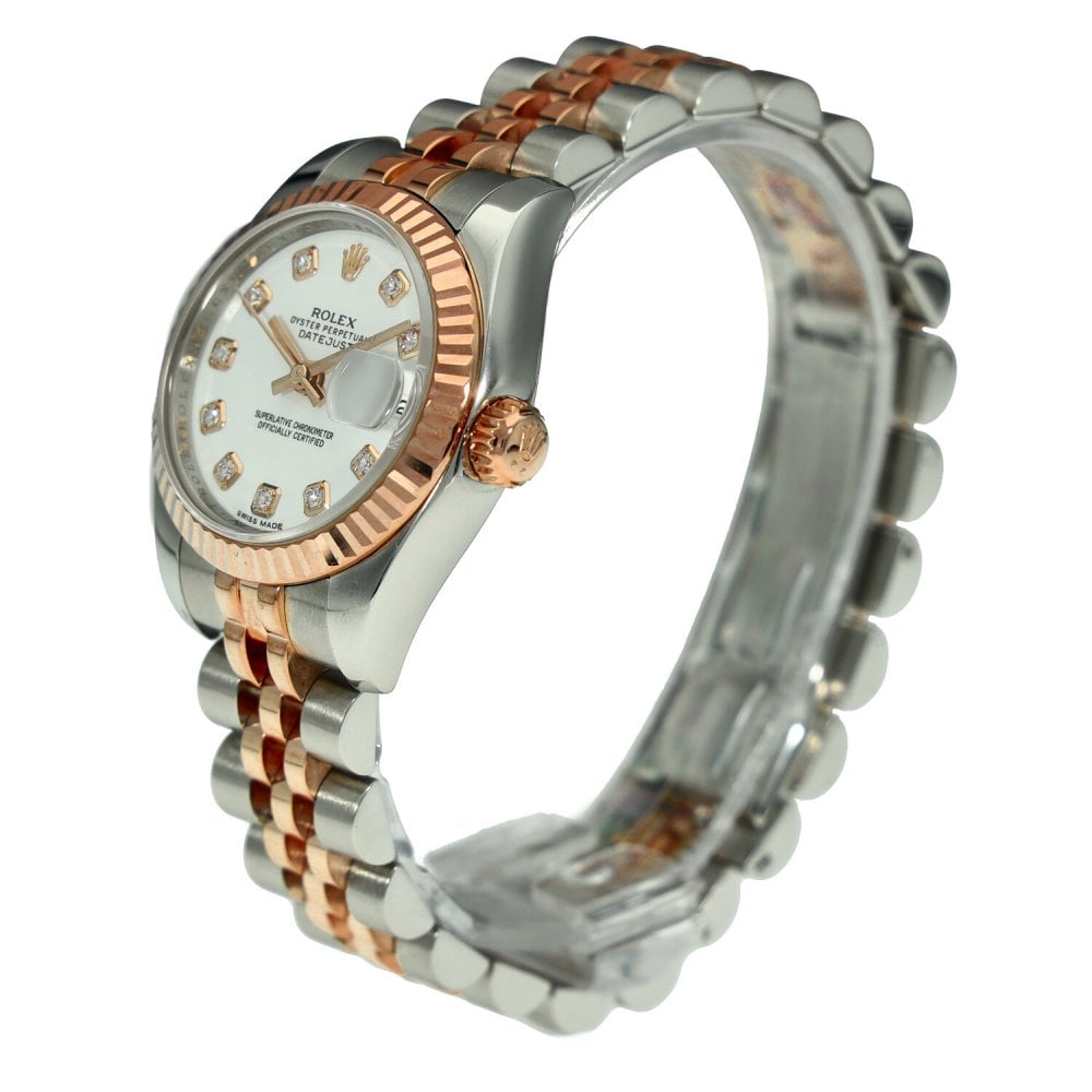 Datejust 179171 - Ladies Watch - White Diamond Dial - 2013