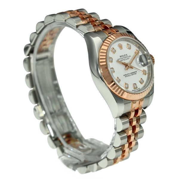 Datejust 179171 - Ladies Watch - White Diamond Dial - 2013