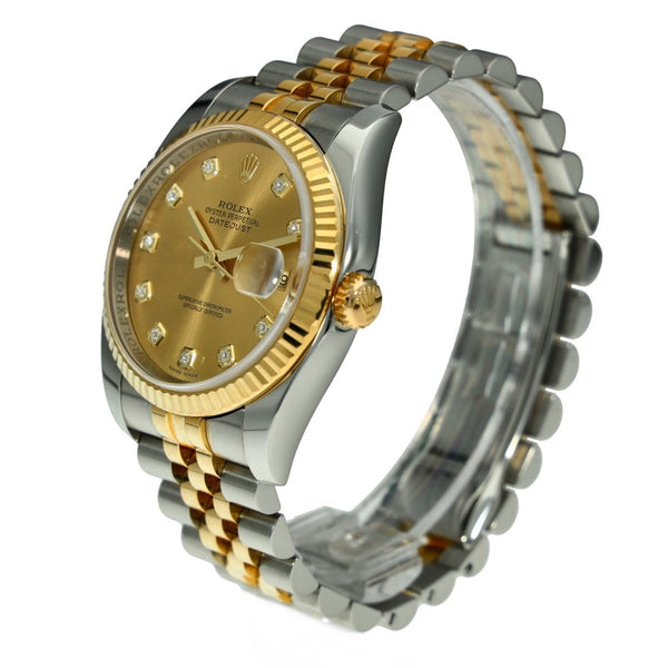 Datejust 116233 - Gents Watch - Diamond Dial - 2012