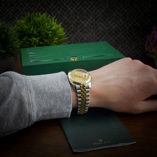Datejust 116233 - Gents Watch - Diamond Dial - 2012