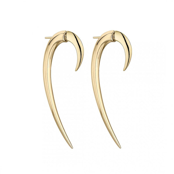 Hook Size 2 Earrings - Yellow Gold Vermeil